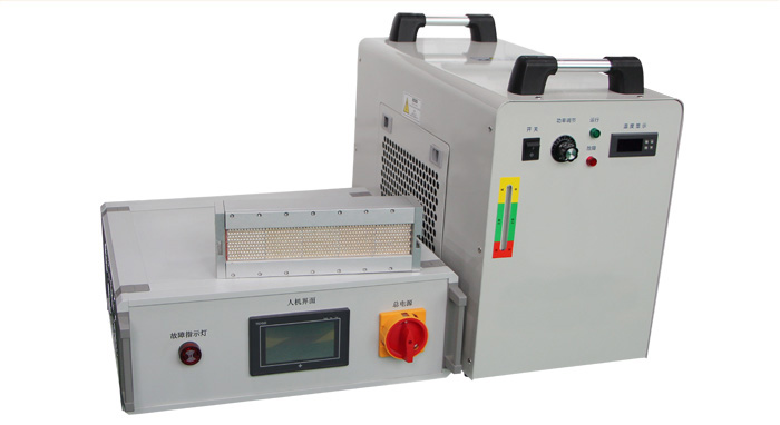 UV LED固化光源設(shè)備的三大配置照射頭、水冷機(jī)、電源驅(qū)動(dòng)
